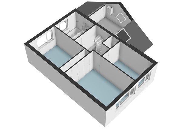 Floorplan - Perronzijde 11, 1431 LE Aalsmeer
